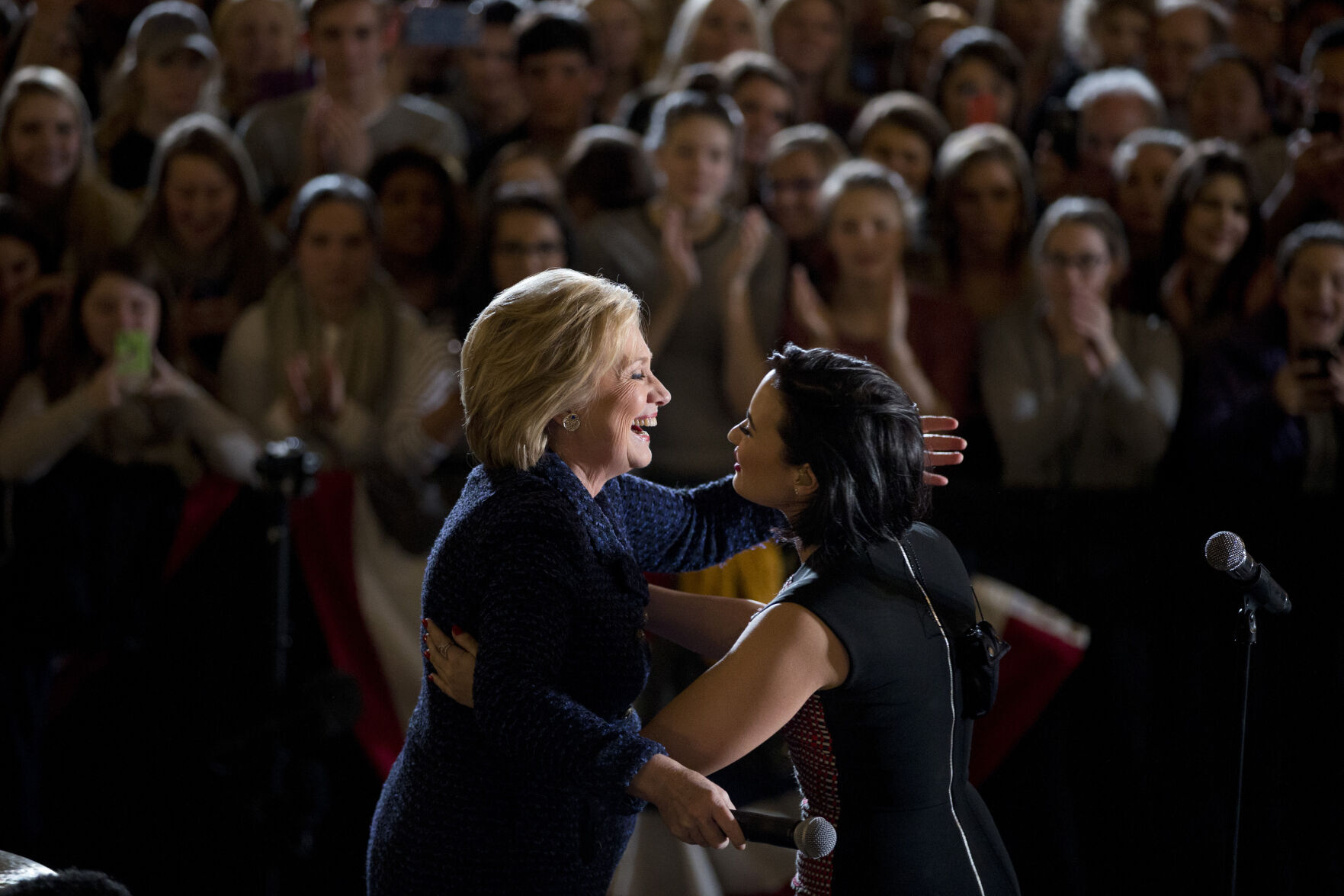 Hillary Clinton, Demi Lovato